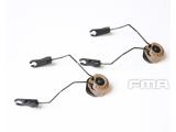 FMA Headphone Universal Modular Attach Rail Kit DE  TB1292-DE